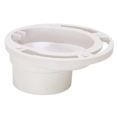 PROPLUS 3 x 4 PVC Schedule 40 Offset Closet Flange 94848